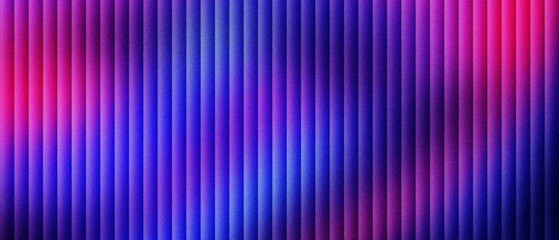Neon purple and blue vertical lines background, abstract glowing stripe pattern with vibrant gradient lighting, futuristic digital texture for modern web design and cinematic video overlays.