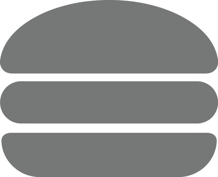 Hamburger menu icon for mobile app and website navigation design