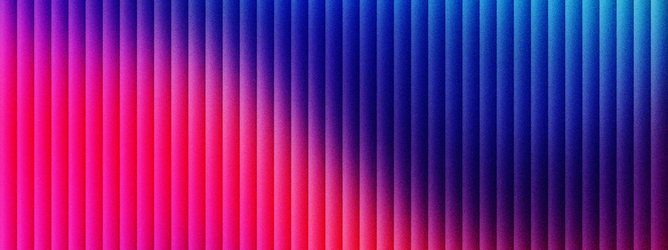 Abstract vertical lines background with vibrant pink and blue gradient, modern geometric pattern with soft light effects, colorful linear texture for digital marketing and creative web design.