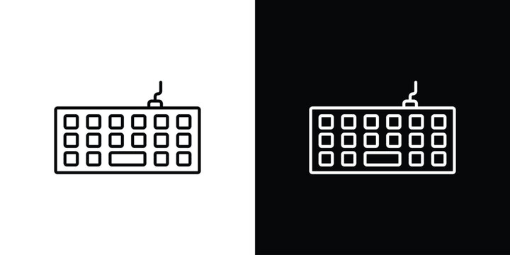 Keyboard icon bundle for website projects
