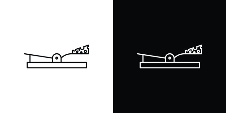 Mouse trap icon bundle for website projects
