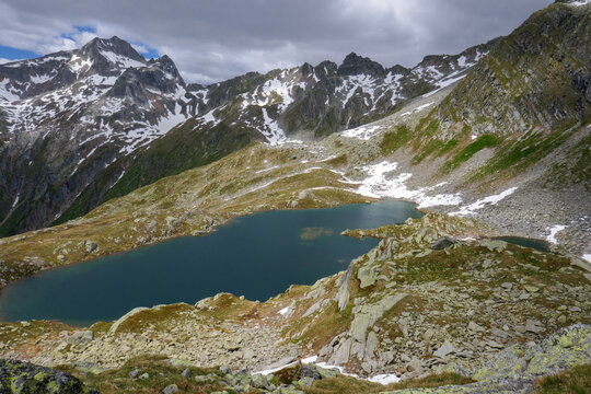 Lai Blau (lago blu), Canton Grigioni, Svizzera