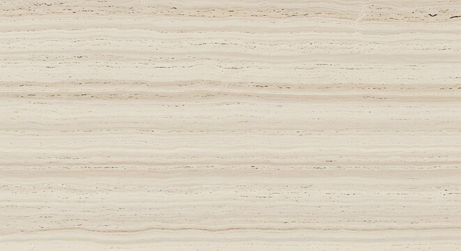 Seamless beige travertine stone texture with horizontal veining