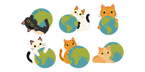 World Cat Day Illustration © Vibe