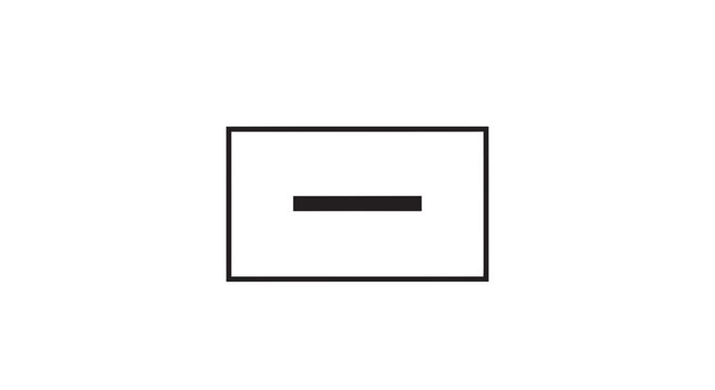 Simple Line Graphic Element