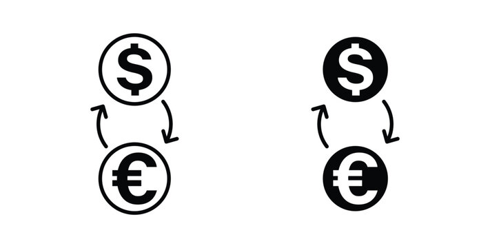 Money exchange icon