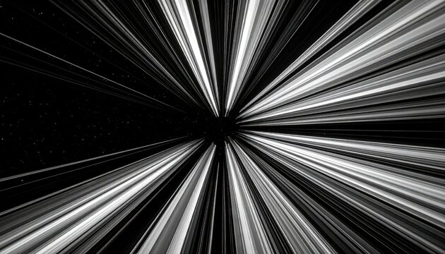Light Speed Travel Through Starry Space