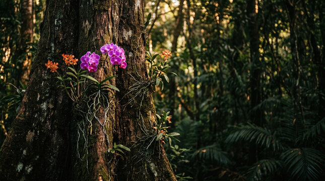 L'arbre & l'&eacute;piphyte