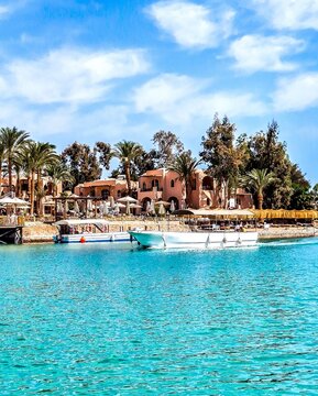 El Gouna  ("the Lagoon") is an Egyptian city located on the Red Sea, Egypt.