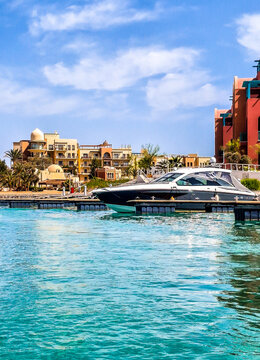 El Gouna  ("the Lagoon") is an Egyptian city located on the Red Sea in the Red Sea Governorate, Egypt.