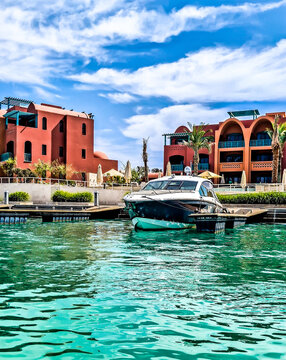 El Gouna  ("the Lagoon") is an Egyptian city located on the Red Sea in the Red Sea Governorate, Egypt.