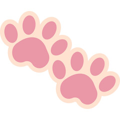 Cat Paw Sticker © kurawa