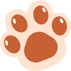 Cat Paw Sticker © kurawa
