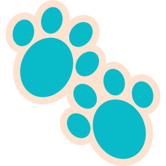 Cat Paw Sticker © kurawa