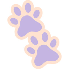 Cat Paw Sticker © kurawa