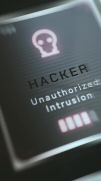 Skull icon representing Hacker unauthorized intrusion