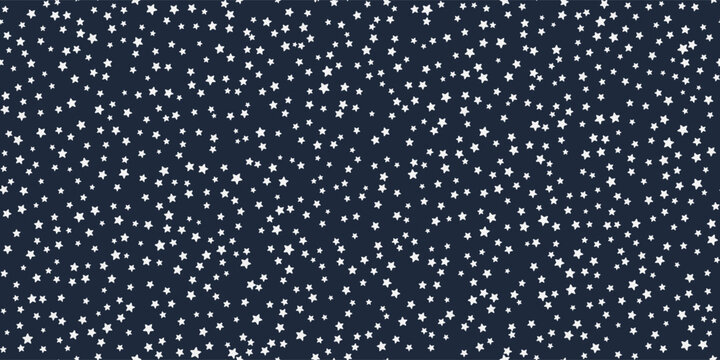 Small star shapes are scattered across background to create a seamless repeating pattern