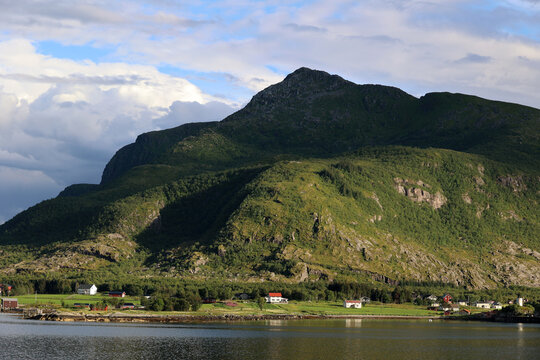 Fantastic Norwegian coastal scenery in the province of Nordland