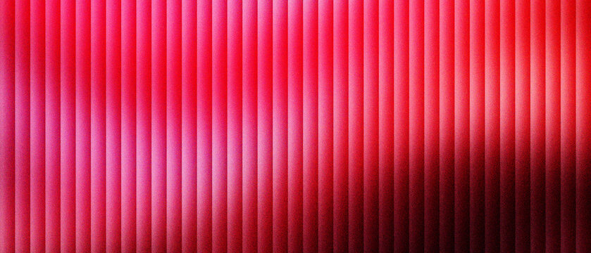 Vibrant red fluted texture background, modern crimson vertical ribbed wall paneling, abstract scarlet corrugated metal surface with soft lighting, elegant ruby textured backdrop for design.