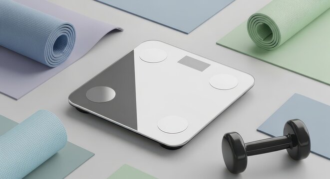 Fitness and weight management concept.