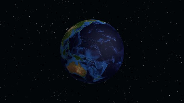 Animated Zoom from Space to Ceske Budejovice in the Czech Republic