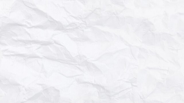 White paper texture background doodle animation, White crumpled paper stop motion background texture.
Animated HD crinkled Paper Texture background. white crumpled paper sheet motion video.