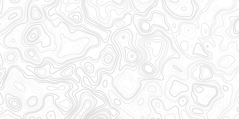 Abstract topographic map contour line pattern vector background. Vintage geographic terrain relief layout for hiking, mountain adventure, and travel design. © Khotij Design