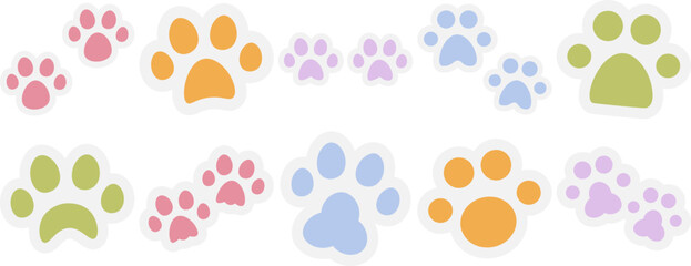 Cat Paw Sticker © farmstudios