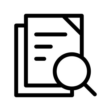 Document analysis with magnifying glass for transparency and accountability