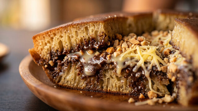 Martabak Manis Macro Shot