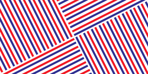 Obraz premium Airmail Envelope frame images with strips. International vintage letter border. Retro air mail postcard with blue and red stripes. Empty classic postal frame. Vector illustration