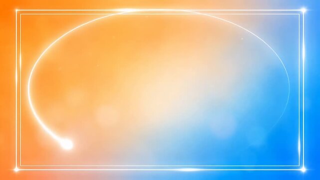 Border Frame Background for Corporate Social Media, Presentation, advertisement, landing page intro and short video
