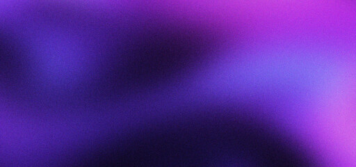 Abstract purple gradient background with grainy texture, soft violet and indigo blur wallpaper for digital design, moody dark magenta aesthetic backdrop for social media and website banners.