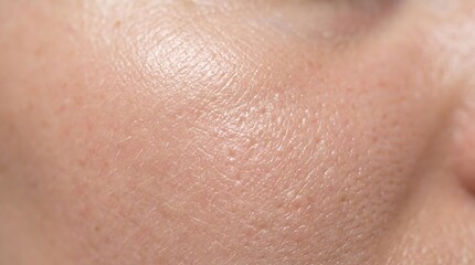 Fototapeta premium Close-up of dry skin with red spots