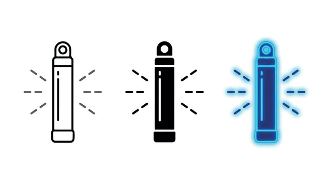 glow stiks icons