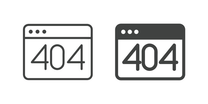 Web Hosting icon. Line and glyph solid icon