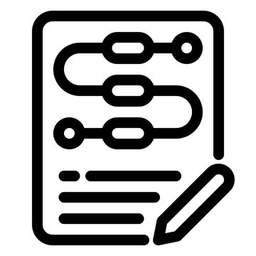 Standard Operating Procedure Line Icon
