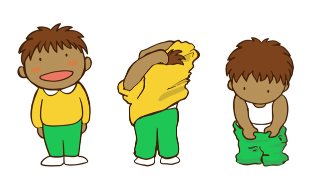 children changing clothes_2