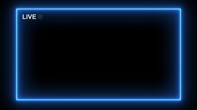 Live streaming sign icon animation, Red live streaming symbol, live streaming, broadcasting, Breaking News - Lower third live Breaking news background