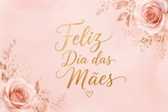 feliz dia das maes card
