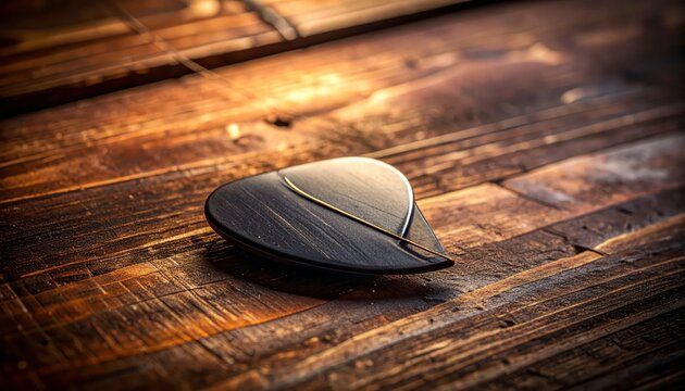 Vintage computer mouse on wooden desk.