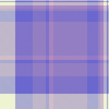A retro tartan plaid pattern with a balanced check structure and indigo and light tones. The seamless textile background recreates a woven fabric look with a natural decorative character.
