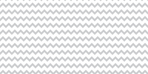 Fototapeta premium Chevron seamless pattern. Zigzag fashion design. Zigzag seamless vector texture. Silver chevrons.