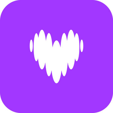 Deezer logo for audio or music concept on transparent background vector eps.
