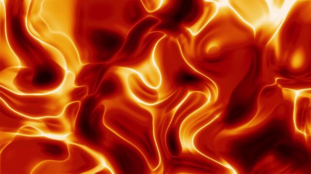 Seamless Liquid Chrome Waves Abstract Metallic Surface Animation Loop Featuring Reflective Flow and Futuristic Digital Motion Concept. 4K Video