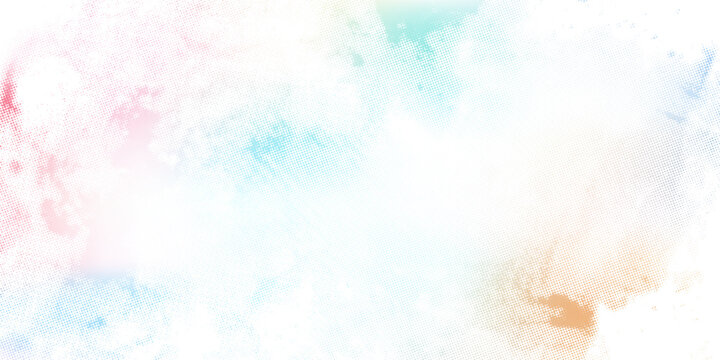 Abstract background with blue and pink watercolor paint. abstract color powder explosion on white background. Freeze motion of dust splash.