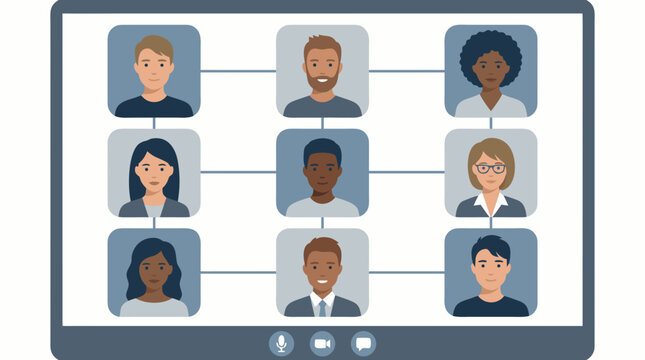Video Conference Interface with Diverse Participants