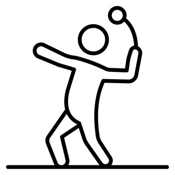 Hammer Throw Icon