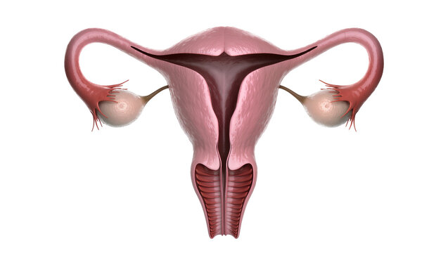 Female reproductive system uterus ovaries fallopian tubes anatomy