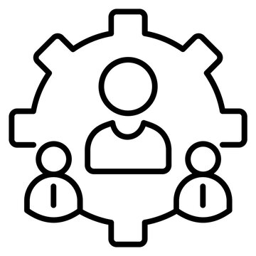 Outsourcing Icon